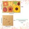 Flower Bouquet Craft Kit - 24Pcs Fall Flower Bouquet Craft for Kids Make Your Own Thankful Flower Bouquet Autumn Fall Florals Thanksgiving DIY Gift Craft School Classroom Home Fun Activities